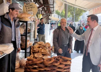 Kılca, Aziziye Camii çevresindeki esnafı ziyaret etti