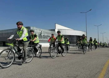 Konya’da lise öğrencilerinin rotası veledrom ve bisiklet müzesi oldu