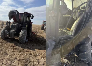 Kulu’da traktör yangını paniğe neden oldu