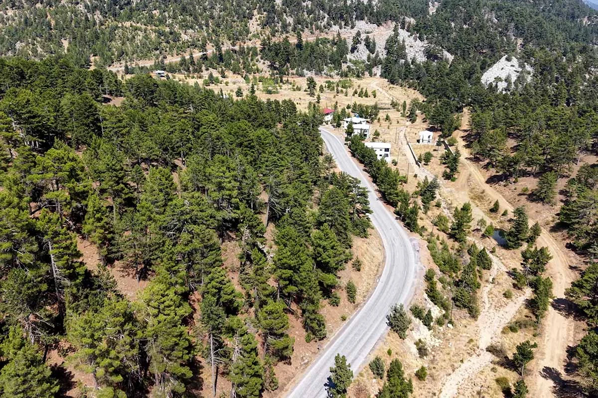 Mersin’in Bozyazı ilçesinden Konya’ya ulaşımda kullanılan 14 kilometrelik yol yenilendi